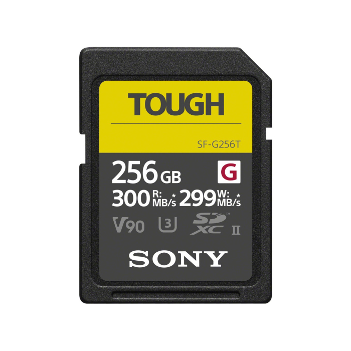 Thẻ nhớ SDXC Sony 256GB SF-G TOUGH UHS-II Thẻ nhớ SDXC Sony 256GB SF-G TOUGH UHS-II