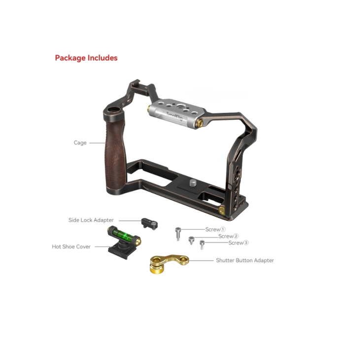 SmallRig Retro Cage for FUJIFILM X-T5 - Chính hãng SmallRig Retro Cage for FUJIFILM X-T5 - Chính hãng