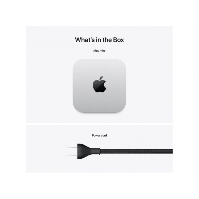 Mac mini M6 2026 - (M6 CPU 12core GPU 12core RAM 24GB SSD 256GB) - Chính Hãng