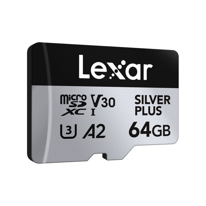Thẻ nhớ microSDXC Lexar 64GB 205MB/s UHS-I Professional Silver Plus Series