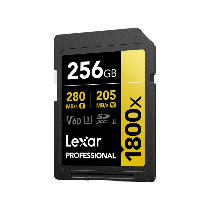Thẻ nhớ SDXC Lexar 256GB 280MB/s Professional 1800x UHS-II Gold Series