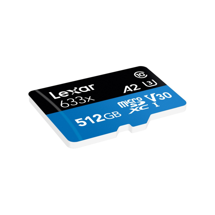 Thẻ nhớ microSDXC Lexar 512GB 100MB/s UHS-I Blue Series