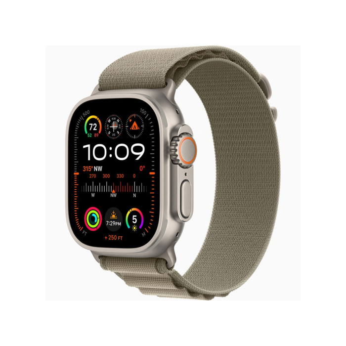 Apple Watch Ultra 2 49mm LTE viền titanium dây Alpine - Chính hãng Apple Watch Ultra 2 49mm LTE viền titanium dây Alpine - Chính hãng