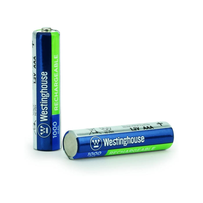 Pin sạc Westinghouse AAA 1000mAh (1 vỉ 2 cục) - Chính hãng