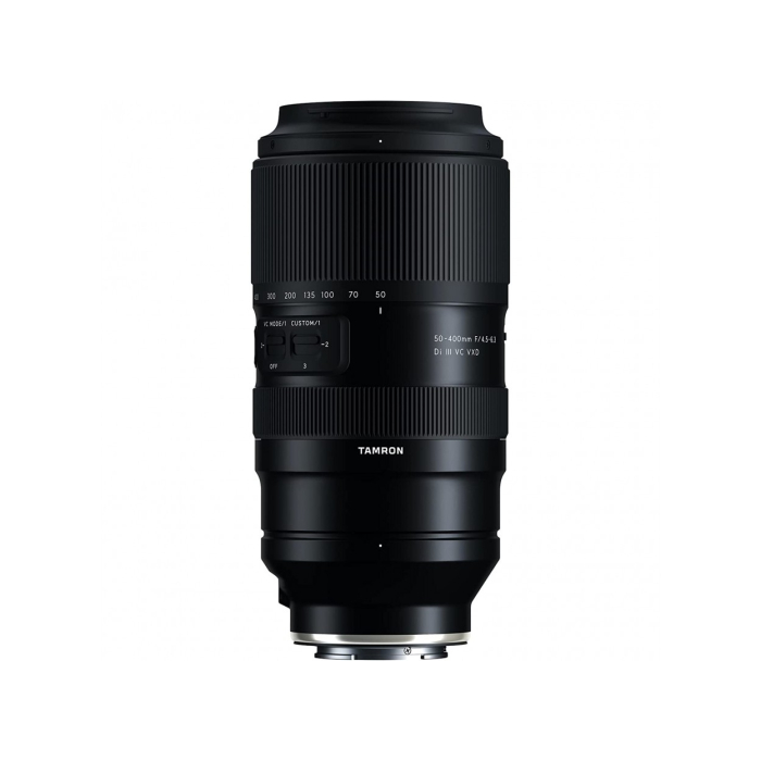 Tamron 50-400mm f/4.5-6.3 Di III VC VXD Sony E - Chính hãng Tamron 50-400mm f/4.5-6.3 Di III VC VXD Sony E - Chính hãng