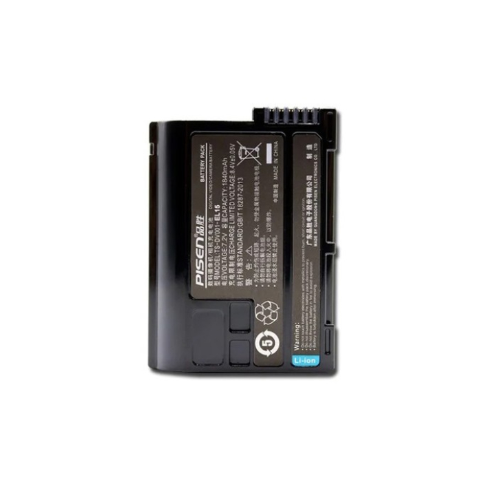 Pin sạc Pisen EN-EL15 dùng cho Nikon - Chính hãng Pin sạc Pisen EN-EL15 dùng cho Nikon - Chính hãng
