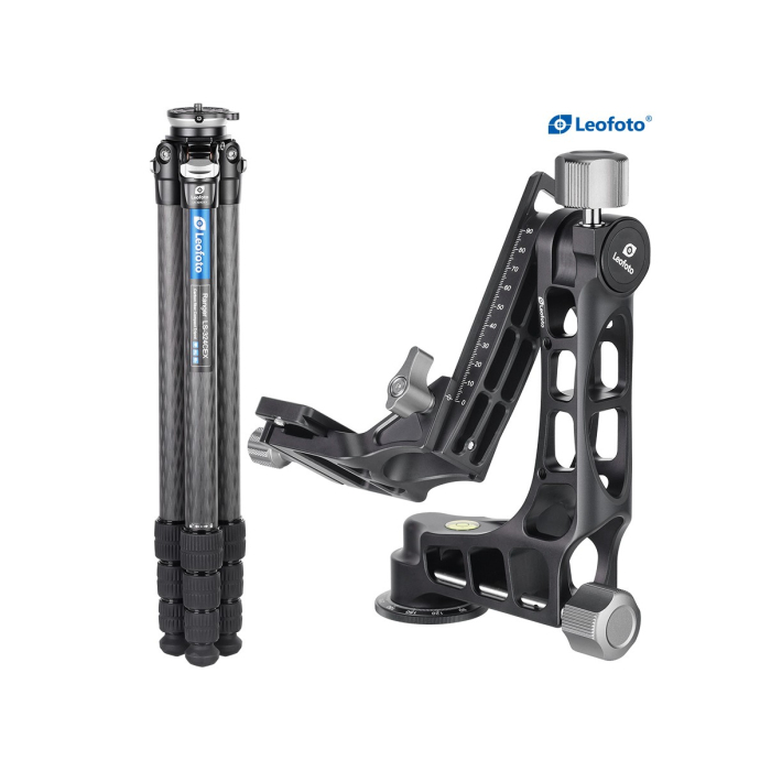 Chân máy quay Leofoto LS-324CEX + Đầu gimbal PG-1 - Chính hãng Chân máy quay Leofoto LS-324CEX + Đầu gimbal PG-1 - Chính hãng