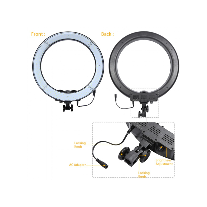 Đèn LED Video Light Ring Studio RL-18 - Chính hãng