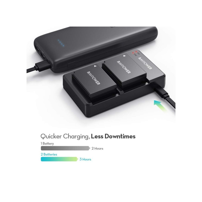 Pin RAVPower NP-W126S cho Fujifilm (1 pin) - Chính hãng