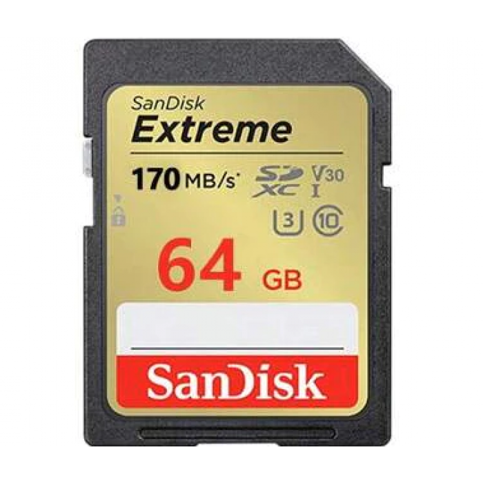 Thẻ nhớ SDXC Sandisk Extreme 64GB 170MB/s