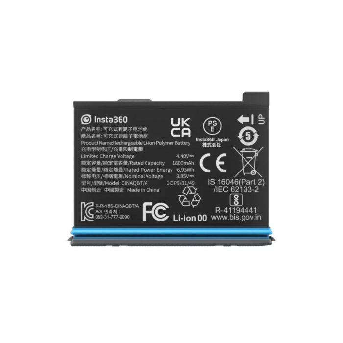Pin Insta360 X3 1800mAh - Chính hãng Pin Insta360 X3 1800mAh - Chính hãng