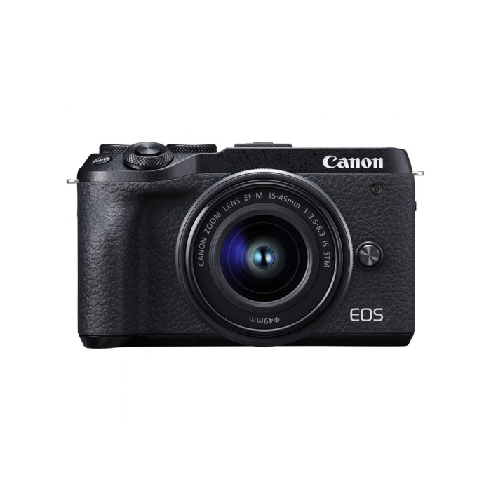 Canon EOS M6 Mark II + Kit Lens 15-45mm - Likenew Canon EOS M6 Mark II + Kit Lens 15-45mm - Likenew