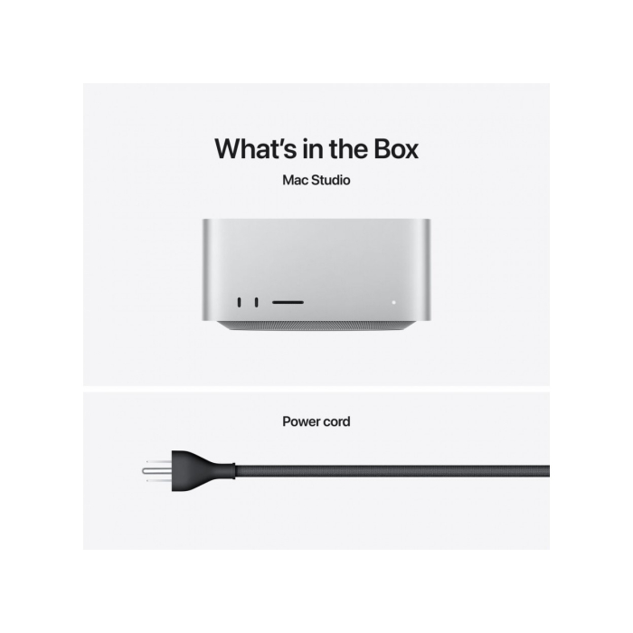 Mac Studio M4 Max 2025 - (M4 Max 16core / GPU 40core / RAM 128GB / SSD 512GB) Chính hãng