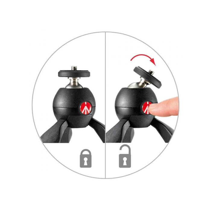 Chân máy ảnh Manfrotto PIXI Mini - Chính hãng Chân máy ảnh Manfrotto PIXI Mini - Chính hãng