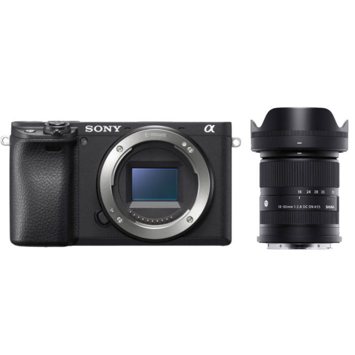 Sony A6400 - (Kèm Lens Sigma 18-50mm f/2.8) Chính hãng Sony A6400 - (Kèm Lens Sigma 18-50mm f/2.8) Chính hãng