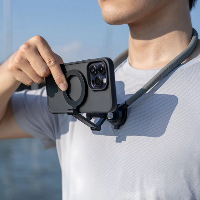 PGYTECH CapLock Action Magnetic Smarphone Neck Mount Max - Chính hãng