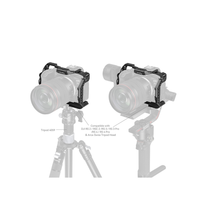 SmallRig HawkLock Quick Release Cage Cho Canon EOS R6 Mark II (4159B) - Chính hãng SmallRig HawkLock Quick Release Cage Cho Canon EOS R6 Mark II (4159B) - Chính hãng
