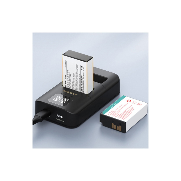 Bộ 2 pin & sạc Pisen LP-E17 dùng cho Canon - Chính hãng Bộ 2 pin & sạc Pisen LP-E17 dùng cho Canon - Chính hãng