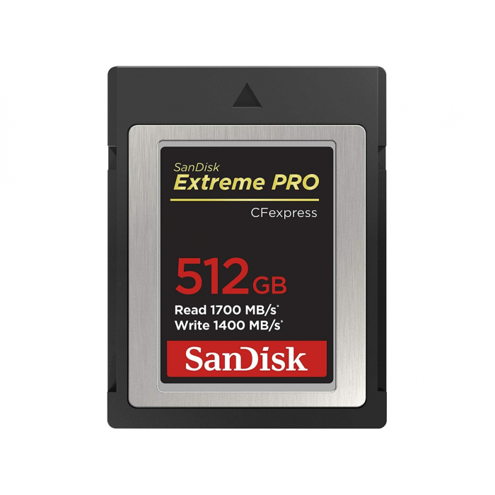 Thẻ nhớ CFexpress SanDisk Extreme PRO Type B 512GB 1700 MB/s Thẻ nhớ CFexpress SanDisk Extreme PRO Type B 512GB 1700 MB/s