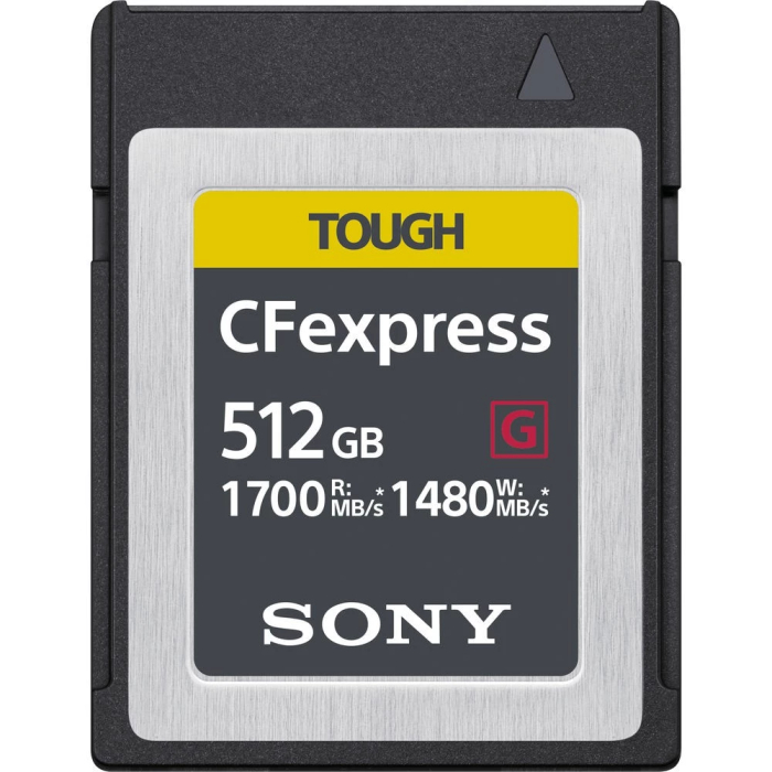 Thẻ nhớ Sony TOUGH 512GB CFexpress Type B Thẻ nhớ Sony TOUGH 512GB CFexpress Type B
