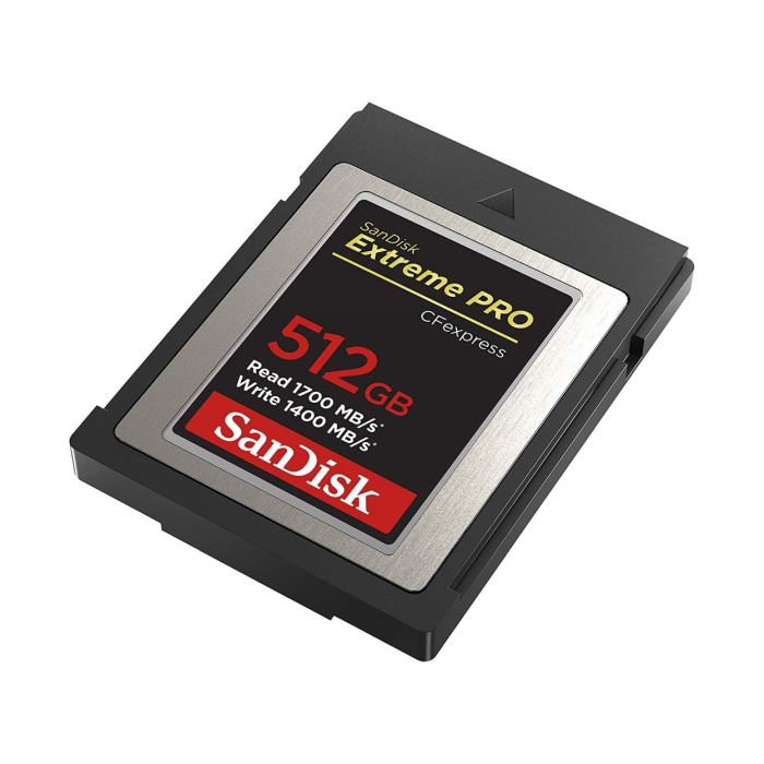 Thẻ nhớ CFexpress SanDisk Extreme PRO Type B 512GB 1700 MB/s Thẻ nhớ CFexpress SanDisk Extreme PRO Type B 512GB 1700 MB/s