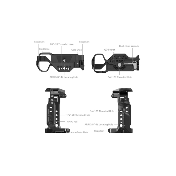 SmallRig Cage for Sony Alpha 7 III / Alpha 7R III - Chính hãng SmallRig Cage for Sony Alpha 7 III / Alpha 7R III - Chính hãng
