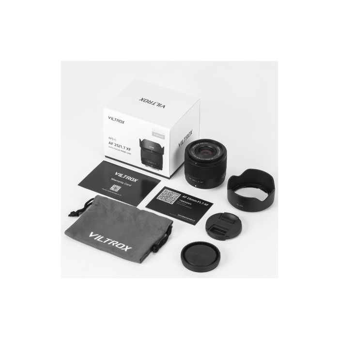 Viltrox AF 25mm f/1.7 Fujifilm X - Chính hãng Viltrox AF 25mm f/1.7 Fujifilm X - Chính hãng