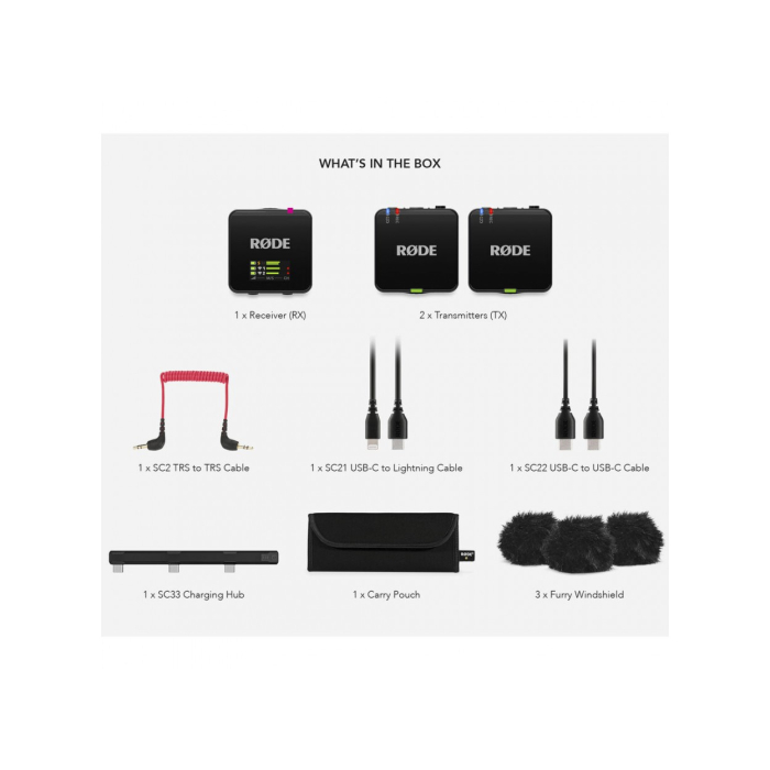 Microphone Rode Wireless Go III - Chính hãng Microphone Rode Wireless Go III - Chính hãng