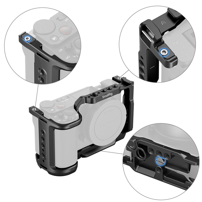 SmallRig Cage Kit Cho Sony ZV-E10 II - Chính hãng