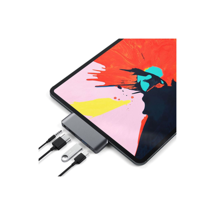 Hub HyperDrive 6-in-1 USB-C cho iPad Pro 2018 Hub HyperDrive 6-in-1 USB-C cho iPad Pro 2018