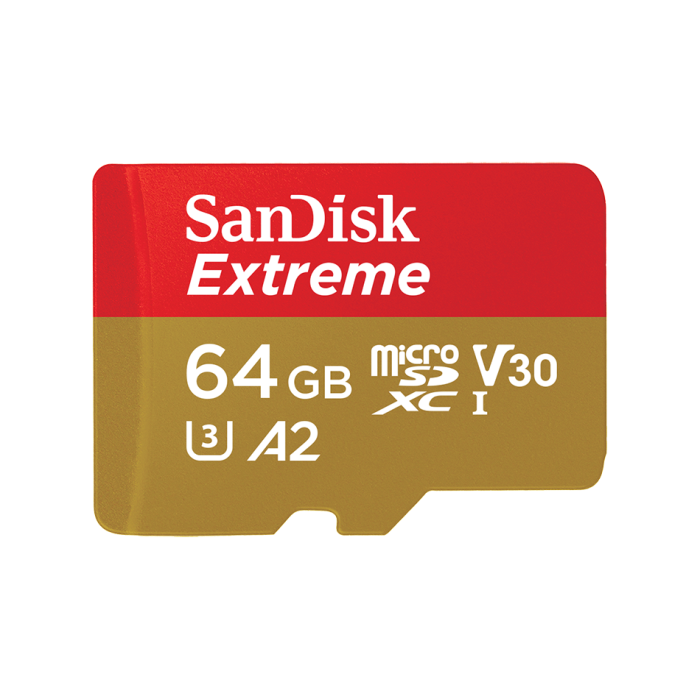 Thẻ nhớ MicroSDXC SanDisk Extreme V30 A2 64GB 160MB/s Thẻ nhớ MicroSDXC SanDisk Extreme V30 A2 64GB 160MB/s