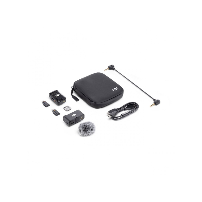 Microphone DJI Mic 2 (1 TX + 1 RX) - Chính hãng Microphone DJI Mic 2 (1 TX + 1 RX) - Chính hãng