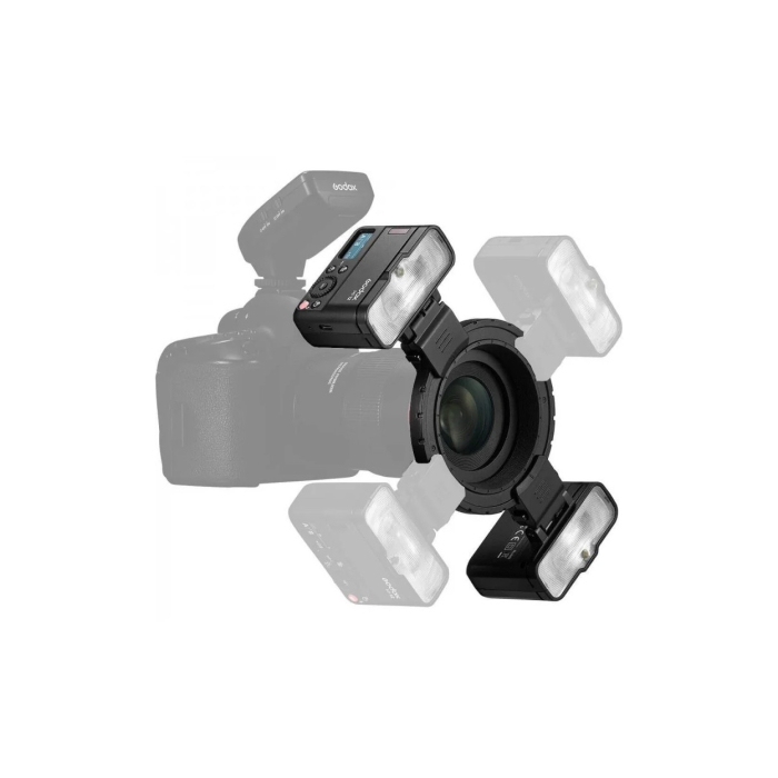 Bộ 2 đèn flash Godox MF12 Macro - Chính hãng Bộ 2 đèn flash Godox MF12 Macro - Chính hãng