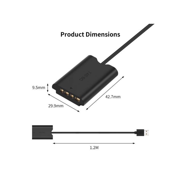 Pin ảo KingMa NP-BX1 nguồn USB-A - Chính hãng Pin ảo KingMa NP-BX1 nguồn USB-A - Chính hãng