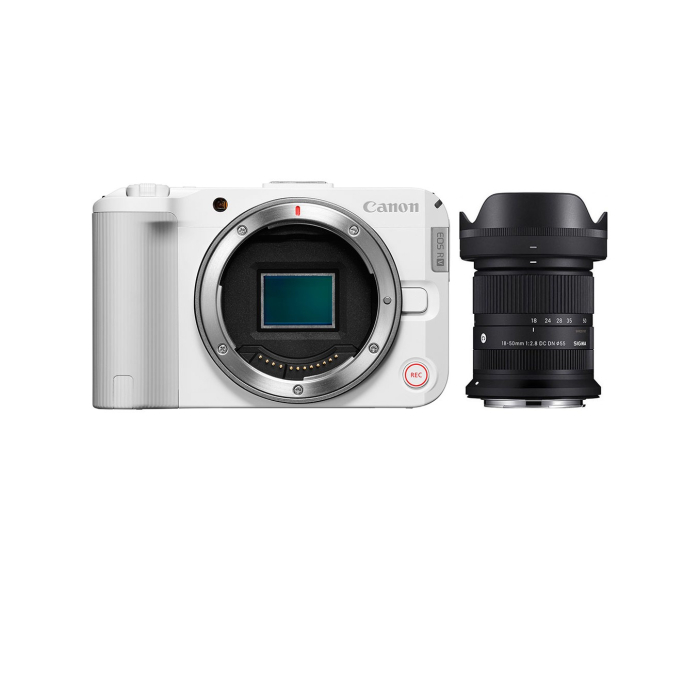 Canon EOS R50 V - (Kèm Lens Sigma 18-50mm f/2.8) Chính hãng