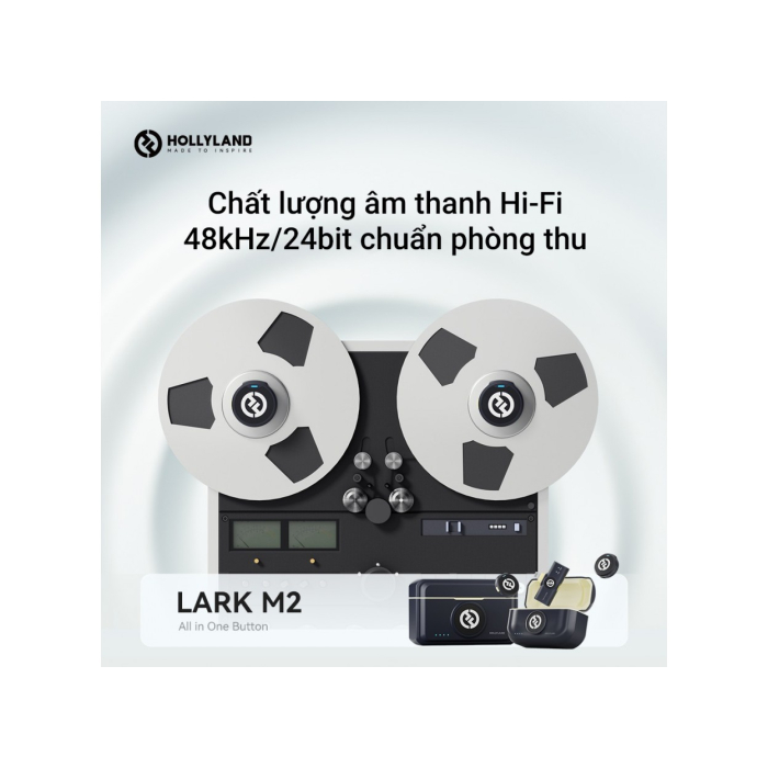 Microphone Hollyland Lark M2 Combo - Chính hãng
