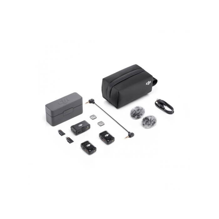 Microphone DJI Mic 2 (2 TX + 1 RX + Hộp sạc) - Chính hãng