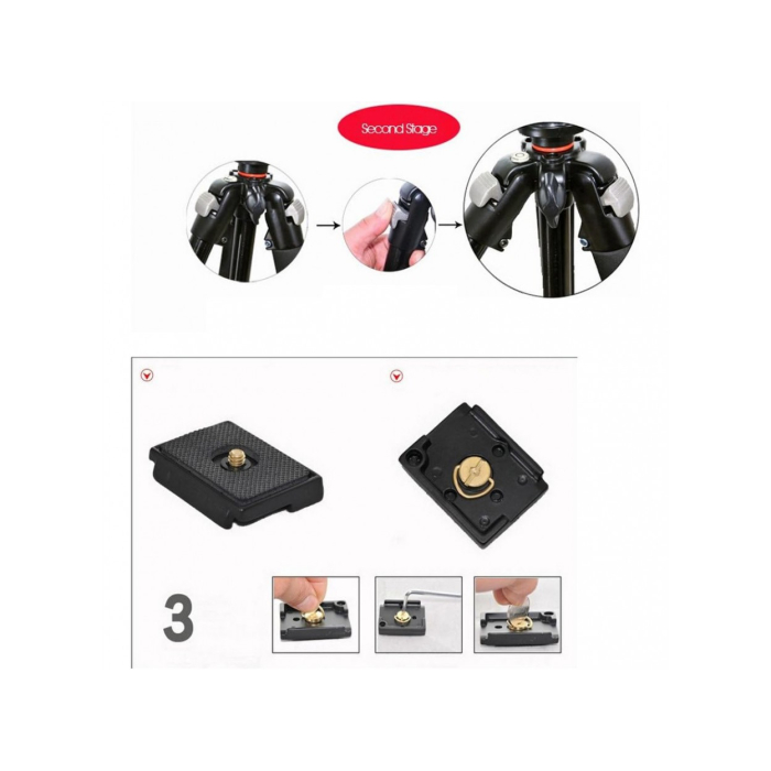 Chân máy ảnh chuyên nghiệp Beike BK-QZ304 - Chính hãng Chân máy ảnh chuyên nghiệp Beike BK-QZ304 - Chính hãng