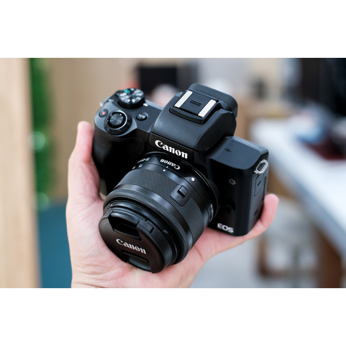 Canon EOS M50 + Lens kit 15-45mm - Likenew 98% Canon EOS M50 + Lens kit 15-45mm - Likenew 98%
