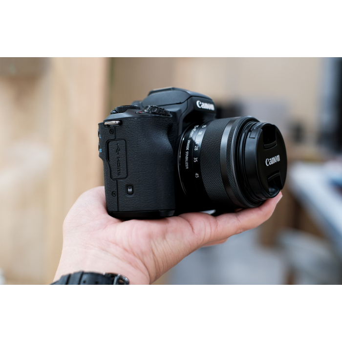 Canon EOS M50 + Lens kit 15-45mm - Likenew 98% Canon EOS M50 + Lens kit 15-45mm - Likenew 98%