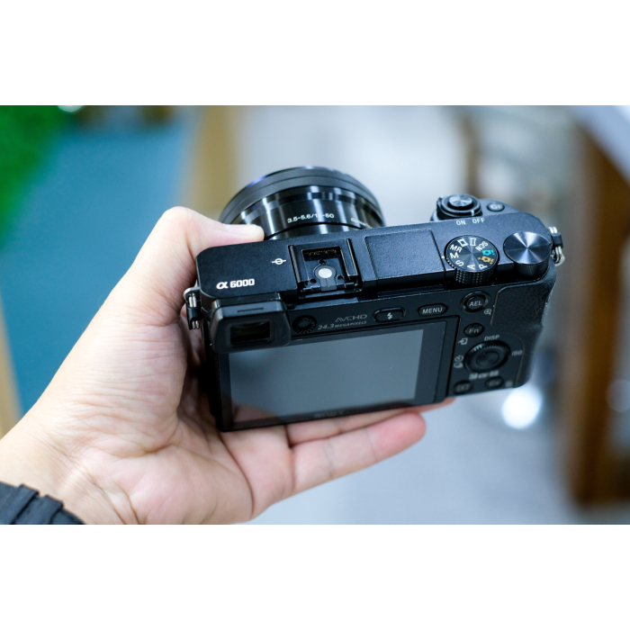 Sony A6000 + kit 16-50mm - Hàng cũ  Sony A6000 + kit 16-50mm - Hàng cũ