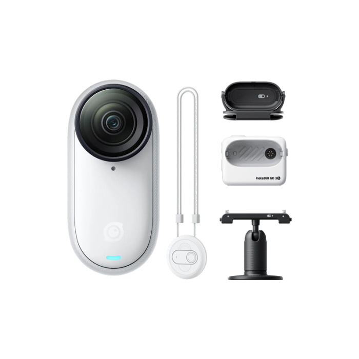 Insta360 GO 3S Standard Bundle - ( Arctic White) Chính hãng Insta360 GO 3S Standard Bundle - ( Arctic White) Chính hãng